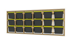 3 X 6 Custom Tote Storage Racks