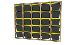 Custom Tote Storage Racks