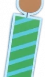 Graphics - green candle Package Graphics