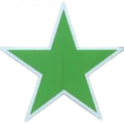 Graphics - green star Package Graphics